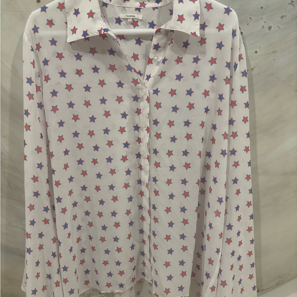 Tularosa Red and Blue Star Shirt